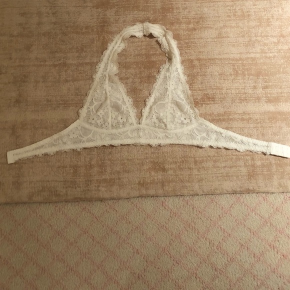 Free People Other - Free People Lace Halter Bralette